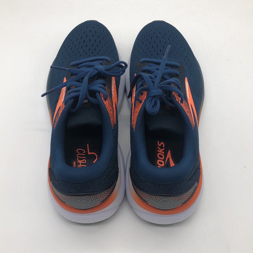 Mens Brooks Ghost 16 Blue/Orange 110418 1D 474 New in box Without Lid - Picture 5 of 6